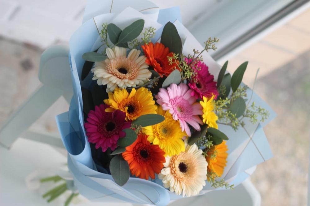 Букет цветов из: Герберы в Сокуре