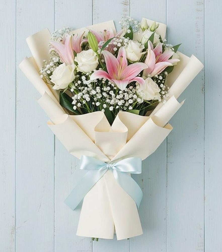 Букет цветов из: Лилии в Сокуре