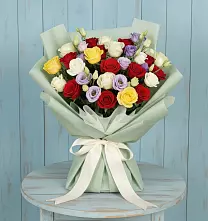 Букет цветов из:  Розы в Сокуре