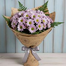 Букет цветов из:  Хризантемы #REPLACE_PRED# Сокуре