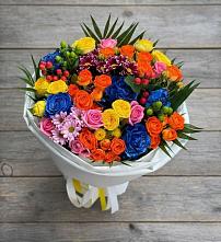 Букет цветов из:  Розы и Хризантемы в Сокуре