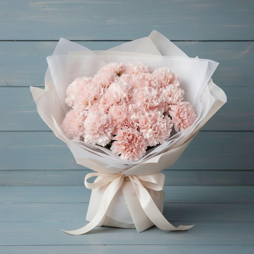 Букет цветов из: Гвоздики в Сокуре